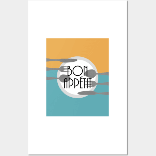 bon appetit,quote,quotation Posters and Art